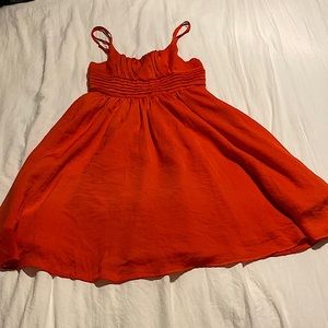 Spaghetti strap party dress